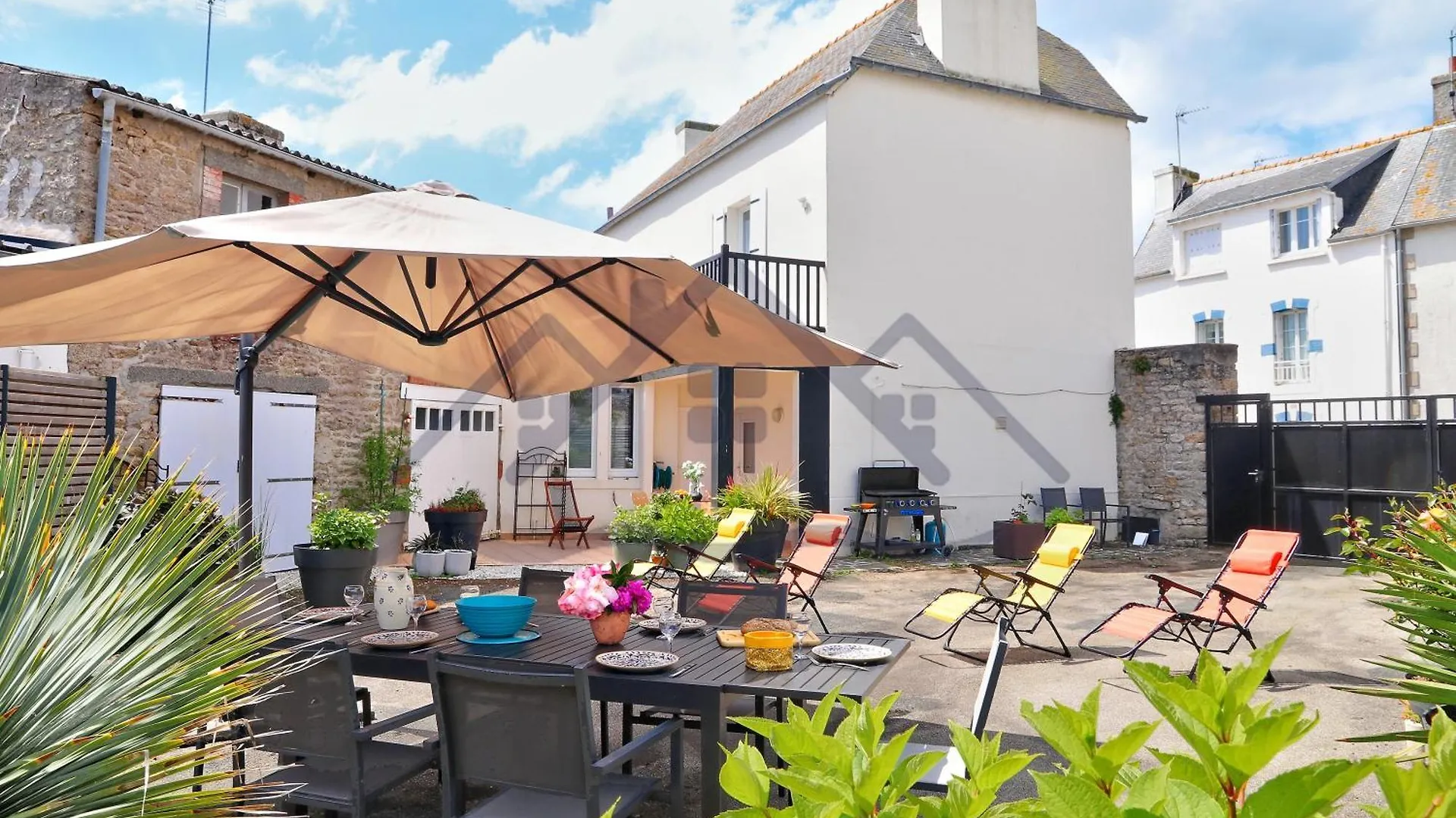 Localise - M37 - Maison De Vacances A Deux Pas Du Centre Et Des Plages - Wifi Inclus - Draps Inclus - Animaux Bienvenus - Exterieur Clos - Parking Privatif Guilvinec Francja